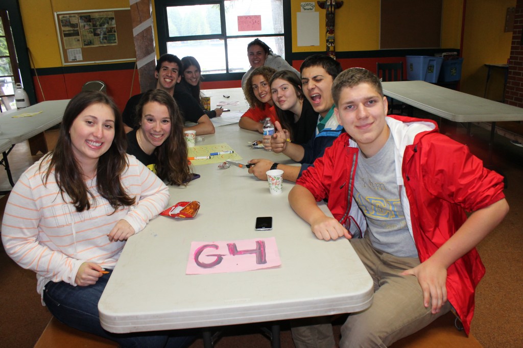 Counselors excited for campers' arrival!