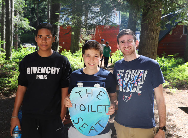 Toilet Seat Award Tradition and Lore Sephardic Adventure Camp Seattle