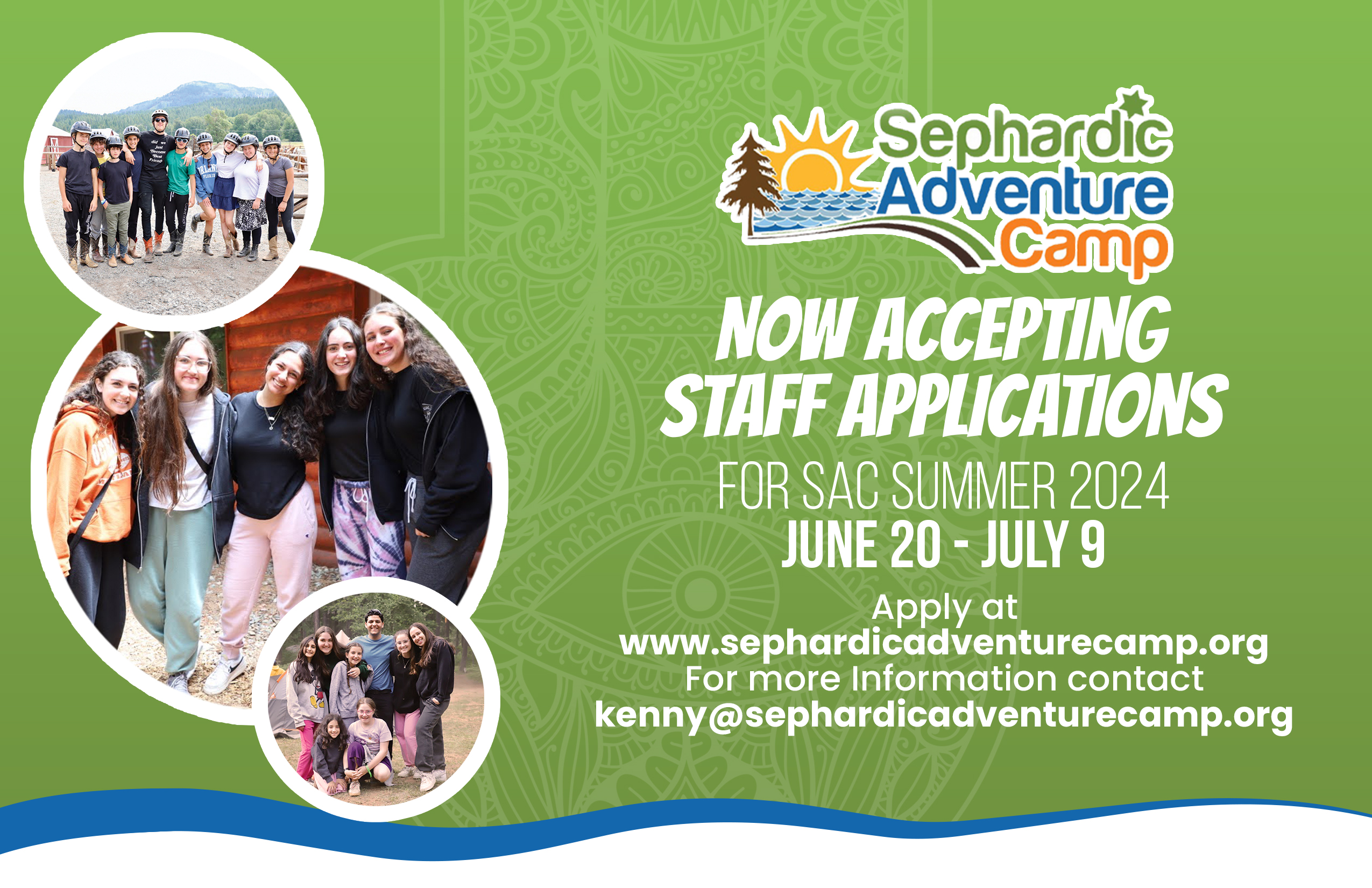 Join Our Staff Sephardic Adventure Camp Seattle